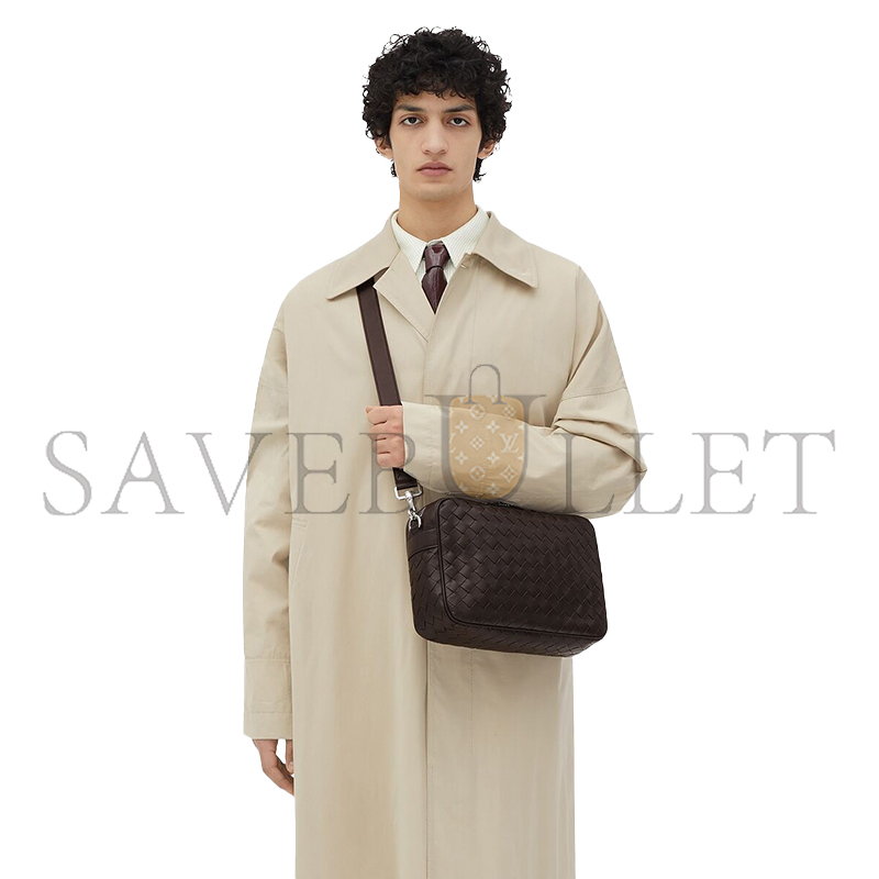 BOTTEGA VENETA INTRECCIATO CAMERA BAG 755925V2HL12145 (29*19.5*7.5cm)
